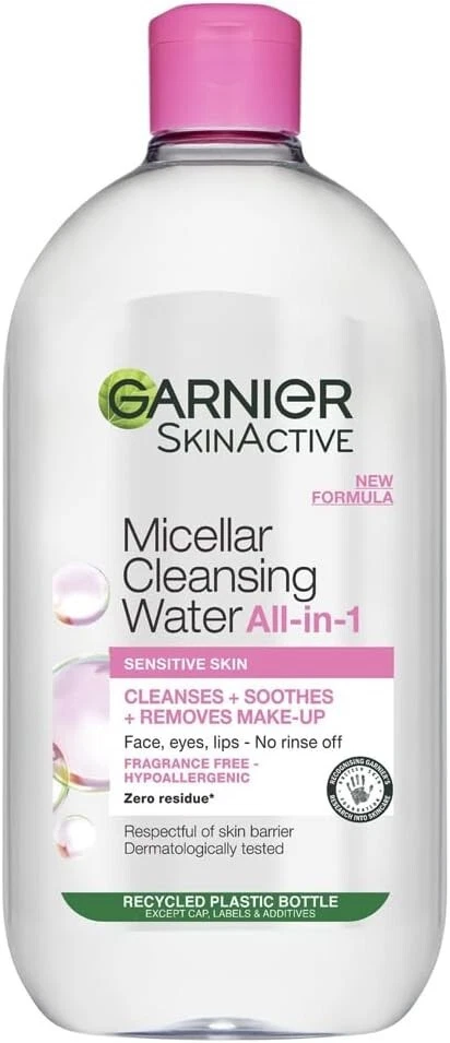 Garnier Micellar Cleansing Water Gentle face Cleanser & Makeup Remover 700 ml