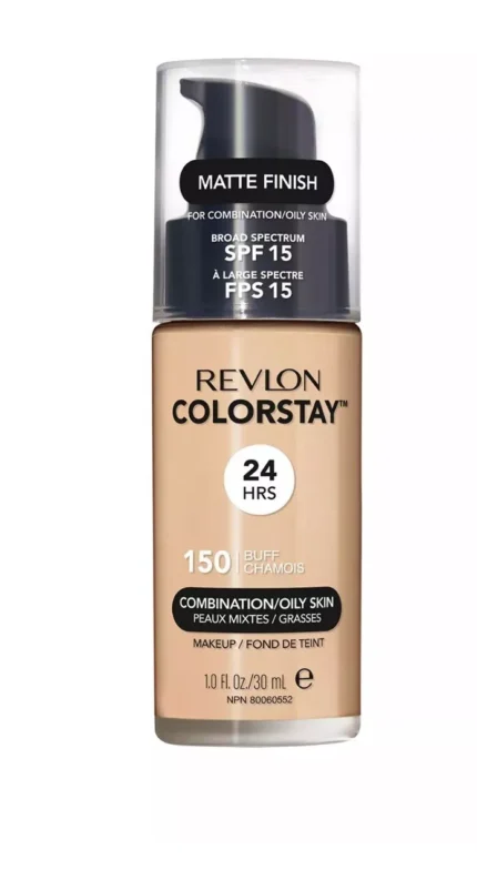 Revlon Colorstay Liquid Foundation Makeup for Combination/Oily Skin SPF15 Medium