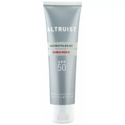Altruist SPF 50 cream Dermatologist Sunscreen high UVA protection 100 ml Vegan
